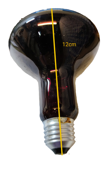 Philips 100W 240V E27 Infrared Lamp Red, Massage Lamp, Heat Lamp for Muscles