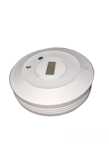 Aegislink Smoke Alarm with Carbon Monoxide detector in white for home safety