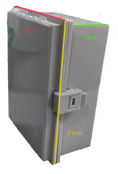 PVC Box with Hinge, Weatherproof Box with Hinge