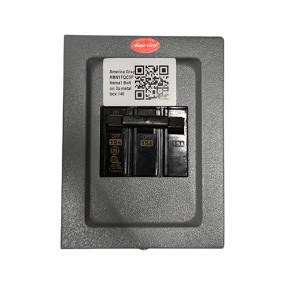 GE 3 phase circuit breaker with enclosure designed for reliable electrical protection and control