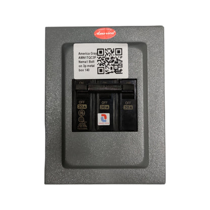 GE 3 phase circuit breaker with enclosure, designed for optimal electrical safety and performance
