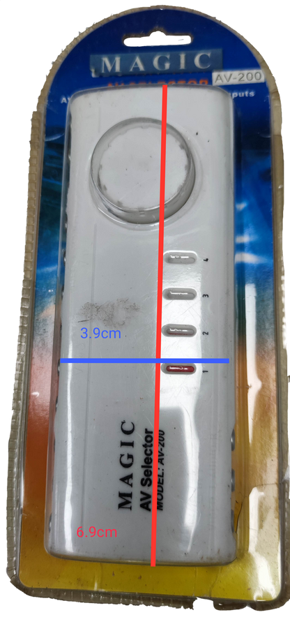 Magic Audio Video Selector Switch with multiple input options for seamless connectivity