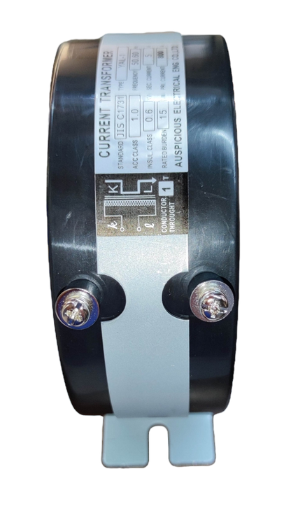 Auspicious 800A 5A current transformer for door chimes and bells with clear label and screw terminals