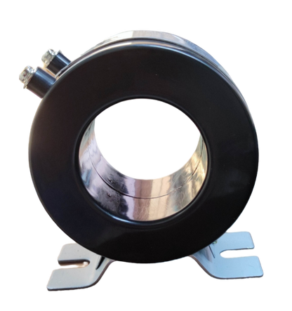 Auspicious YAL-1 JIS C1731 690V transformer with black circular body and metal mounting bracket