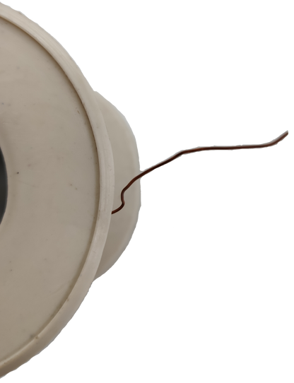 Philflex AWG 43 magnet wire spool with thin copper wire for electrical applications