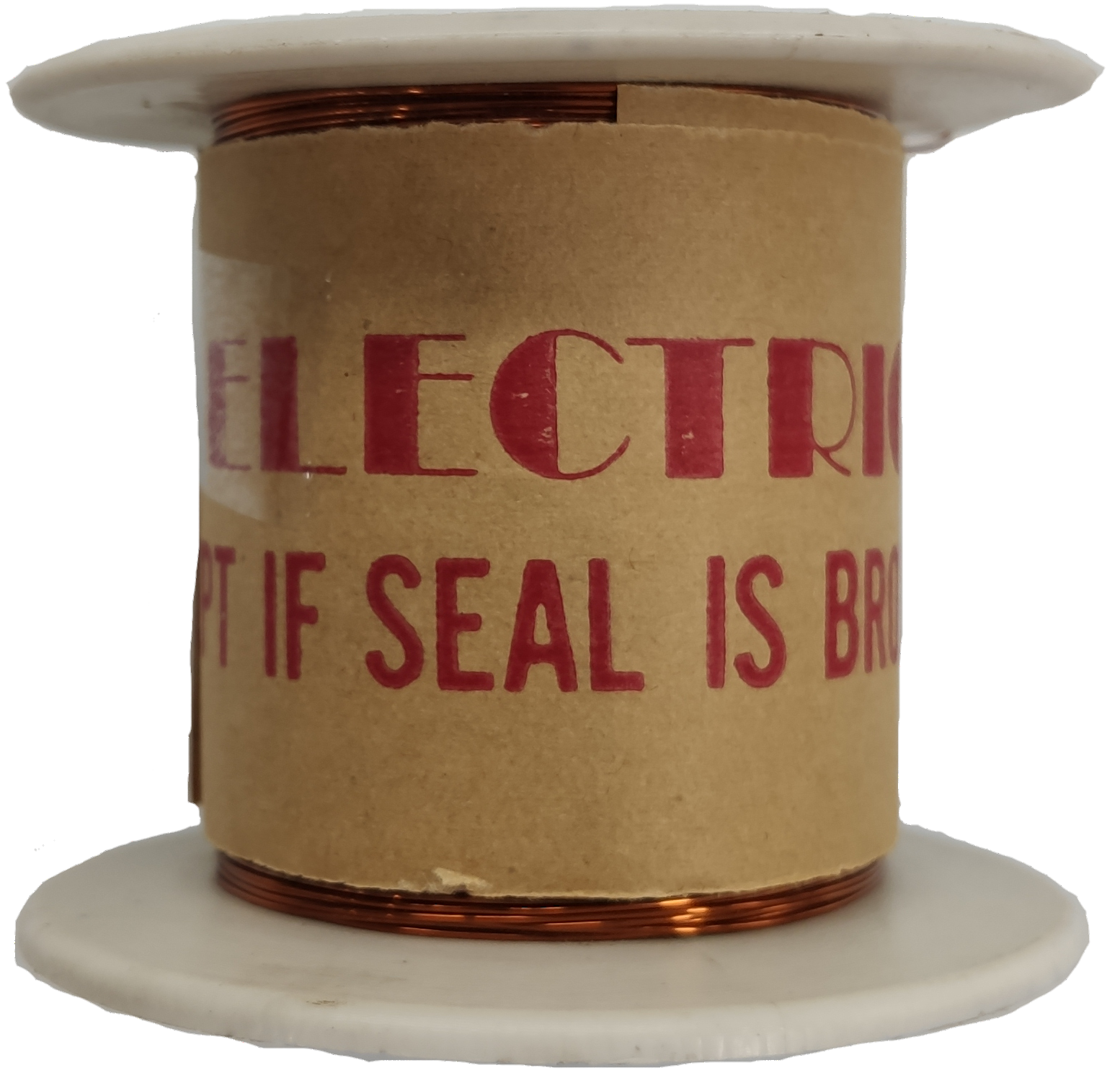 Philflex AWG 43 magnet wire spool wrapped with copper wire for electrical applications