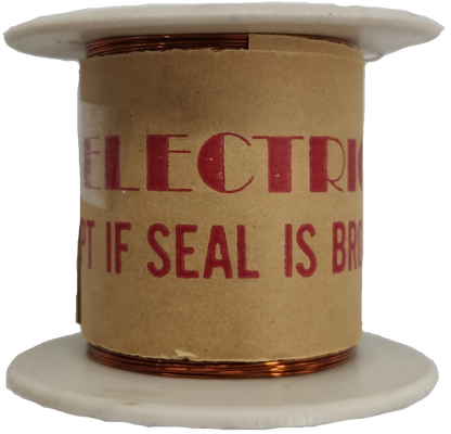 Philflex AWG 43 magnet wire spool wrapped with copper wire for electrical applications