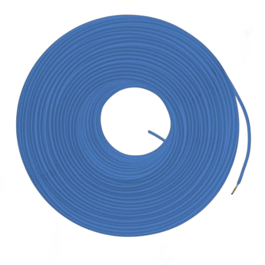 Omega AWG 8 THHN Wire 8.0mm Blue tightly coiled electrical wire for industrial use