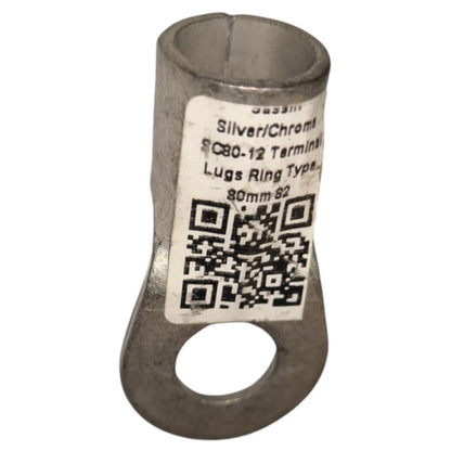 80mm² to 100mm²  Wire Size Short Barrel Terminal Lugs Crimp Type SC 80-12