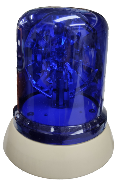 Revolving Lights Blue 220V AC 55W Big, Warning Light 220V Emergency Light