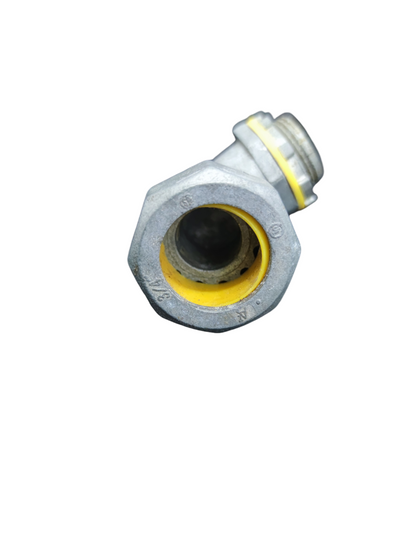 Liquid Tight Angle Connector, Liquid Tight Elbow Available in 1/2, 3/4, 1, 1 1/4, 1 1/2, 2, 2 1/2, 3" and 4"
