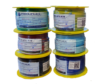 Philflex Autowire AWG 12 ( 3.5 mm), Automotive Wire #12 (3.5 mm) Red
