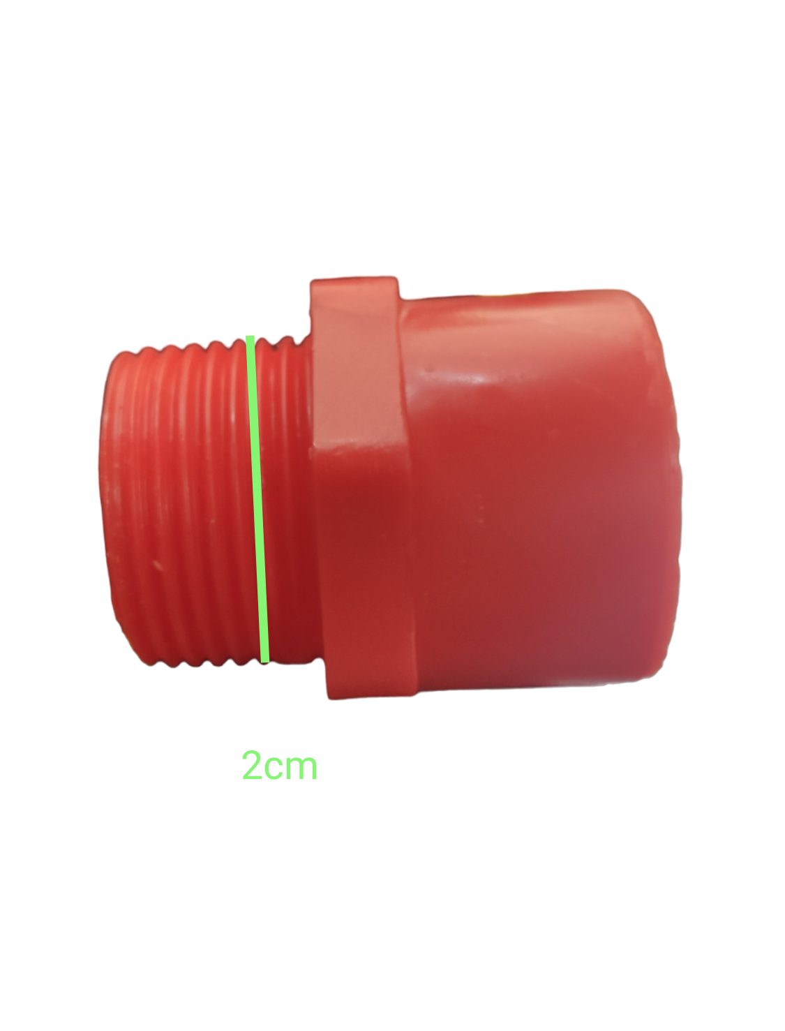 PVC Male Adaptor Available in 1/2",  3/4", 1", 1 1/4", 1 1/2" , 2" 3" 4" For Electrical PVC Conduits