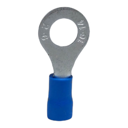 Local Terminal Lugs Ring Type Blue Insulation 3.5mm (10Pcs + 10Pcs Free) , Ring Terminal Lugs,  Round Terminal Lugs