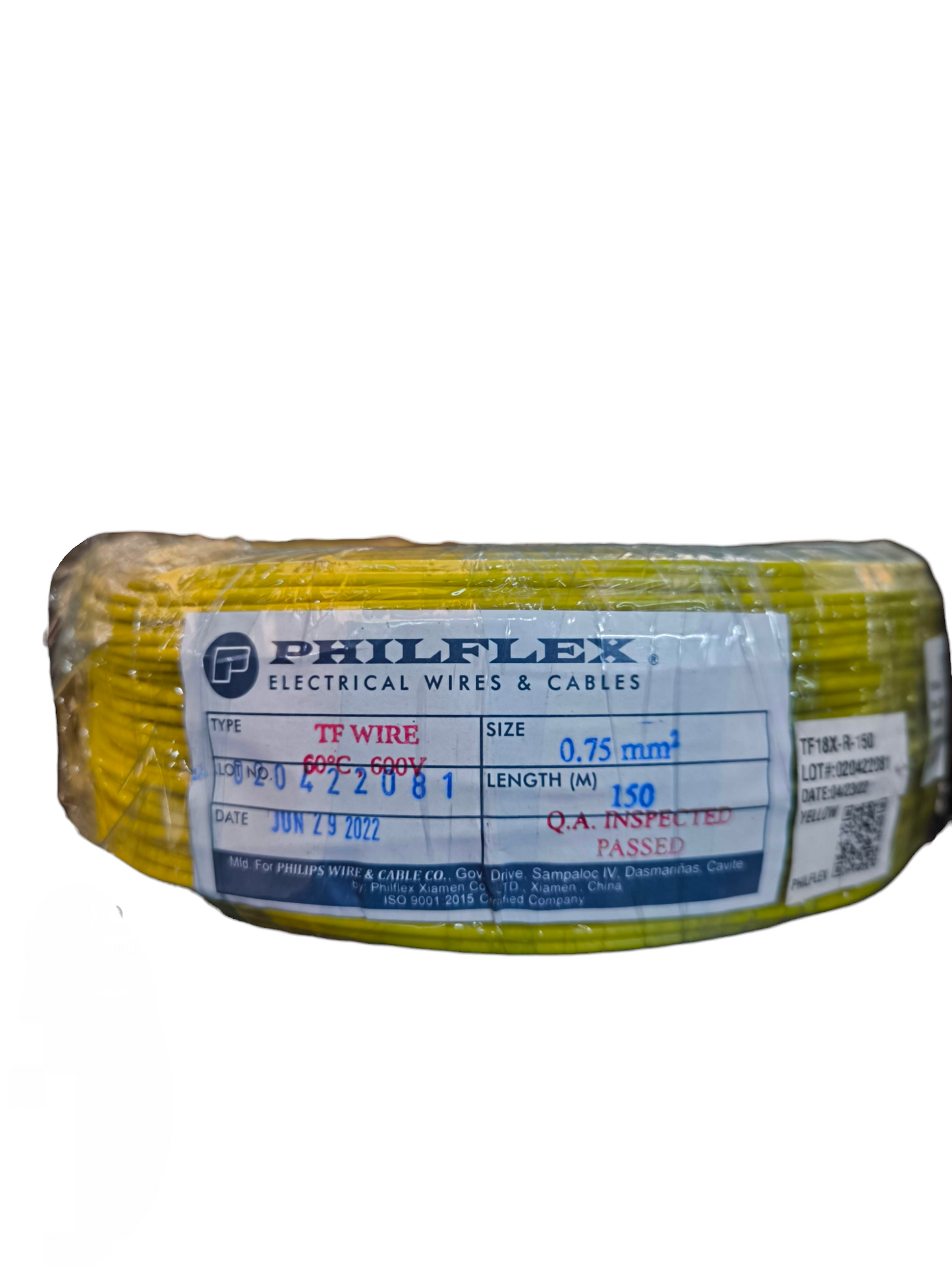 Philflex TF wire 18/7 0.75mm, Hook Up TF wire 0.75mm (Blue)