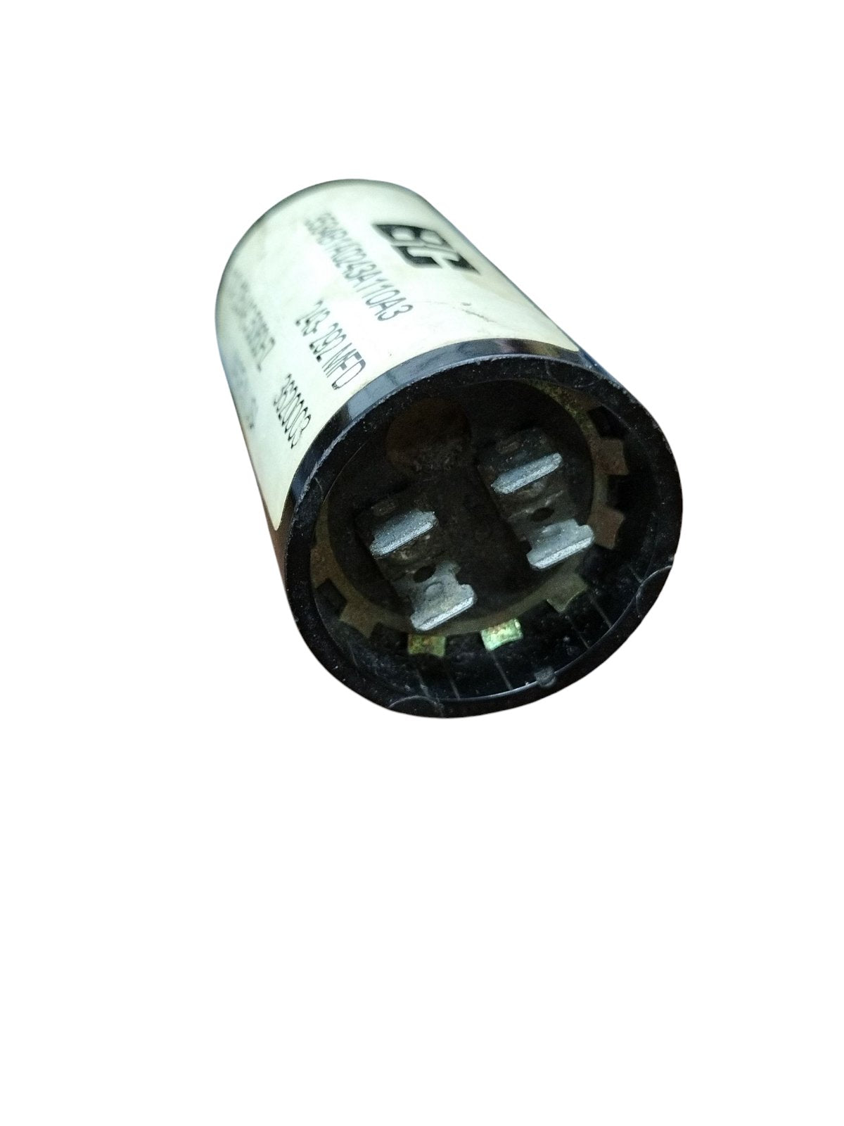 BC 243-292MFD Motor Starting Capacitor with two terminals for electrical applications