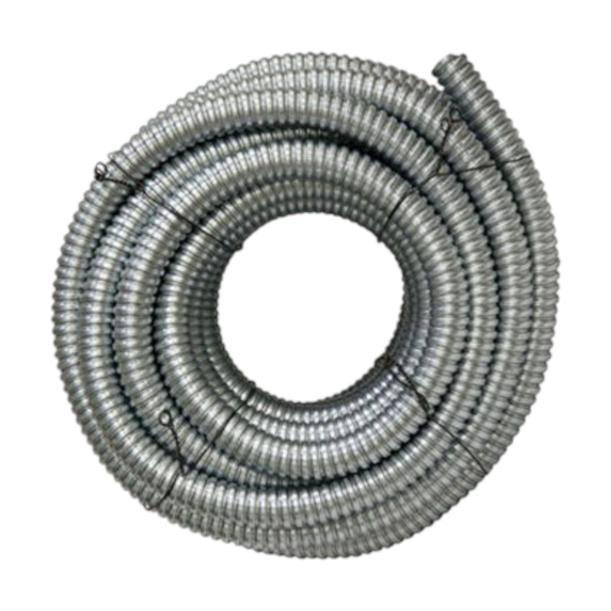 Shieldcon 2 Inches or 51mm Metal Flexible Hose 30 Meters per Roll Galvanized Flexible Conduit MFL2(30METERS)