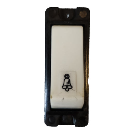 Surer Door Bell Switch Flush Type, Bell Push Button Switch Modern Series 455