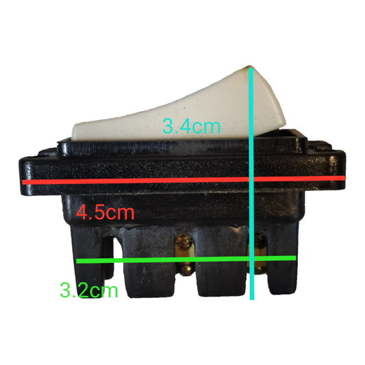 Surer Door Bell Switch Flush Type, Bell Push Button Switch Modern Series 455