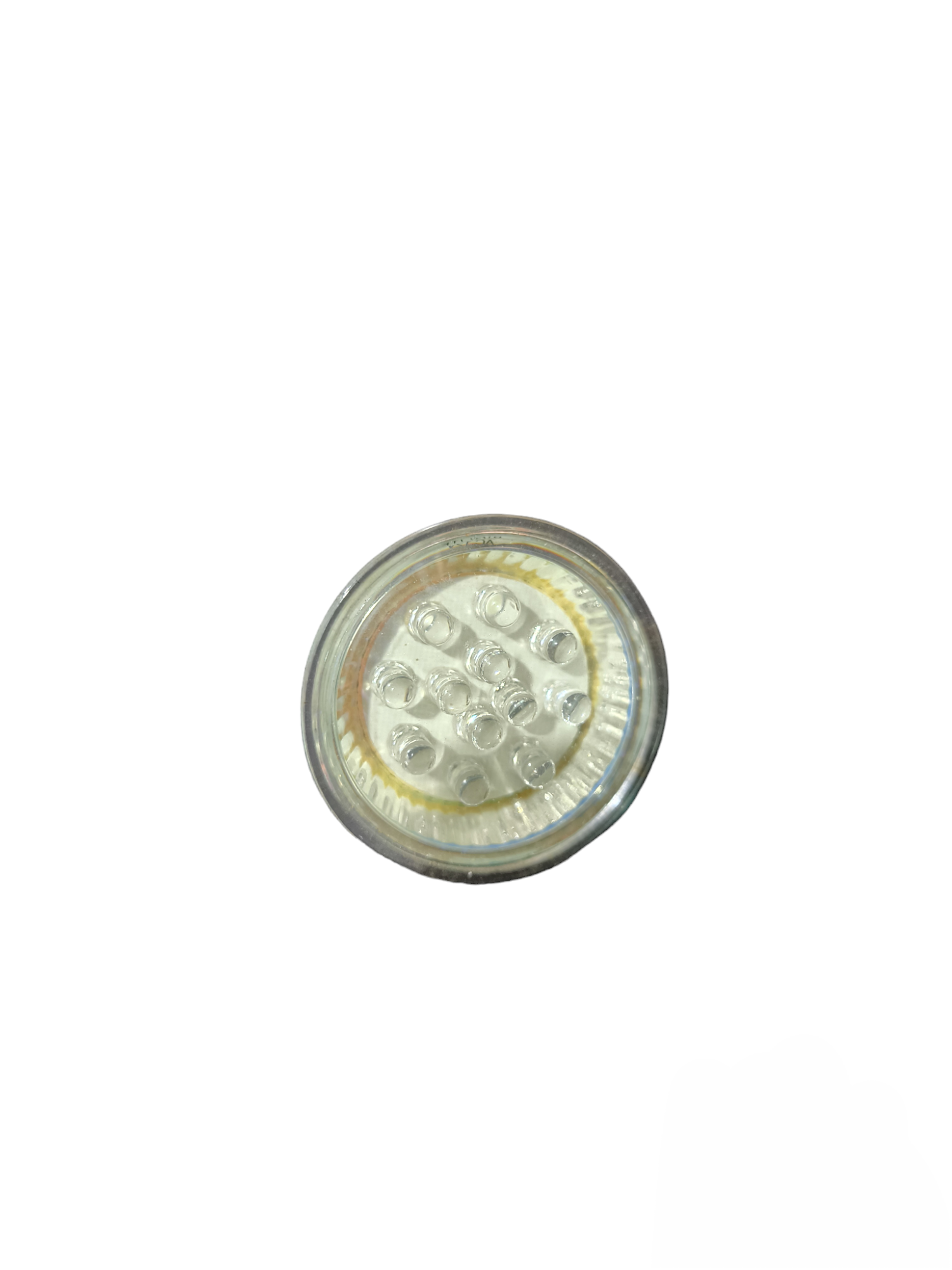 Biglite 1W LED MR16 bulb with multiple LED diodes in a reflective housing for focused lighting