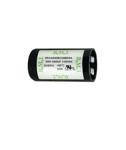 BMI 300-360 UF Motor Starting Capacitor 250VAC electrical circuitry part for motor start