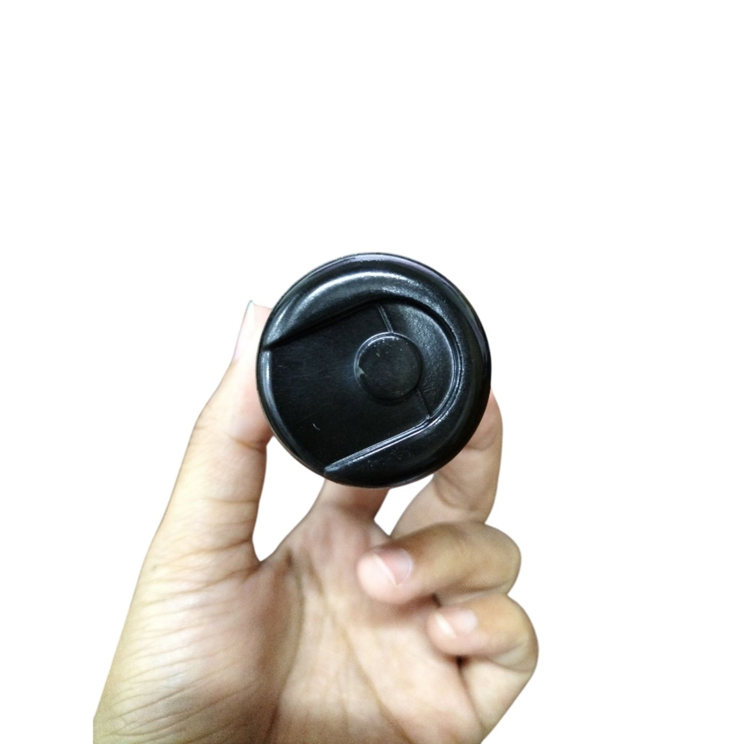 BMI 88-106MFD 250V AC capacitor shown in hand, compact design for electrical circuit applications