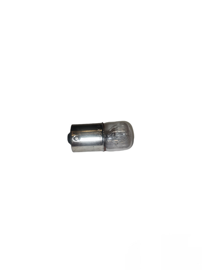 China made Bulb B15 24V 5W Single Contact incandescent bulb with clear glass and metallic base