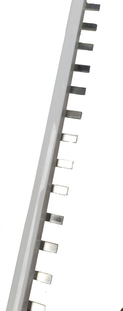Bus Bar 8 Pins 2 Pole Single Phase electrical component from Electx Electrical Supply on black background