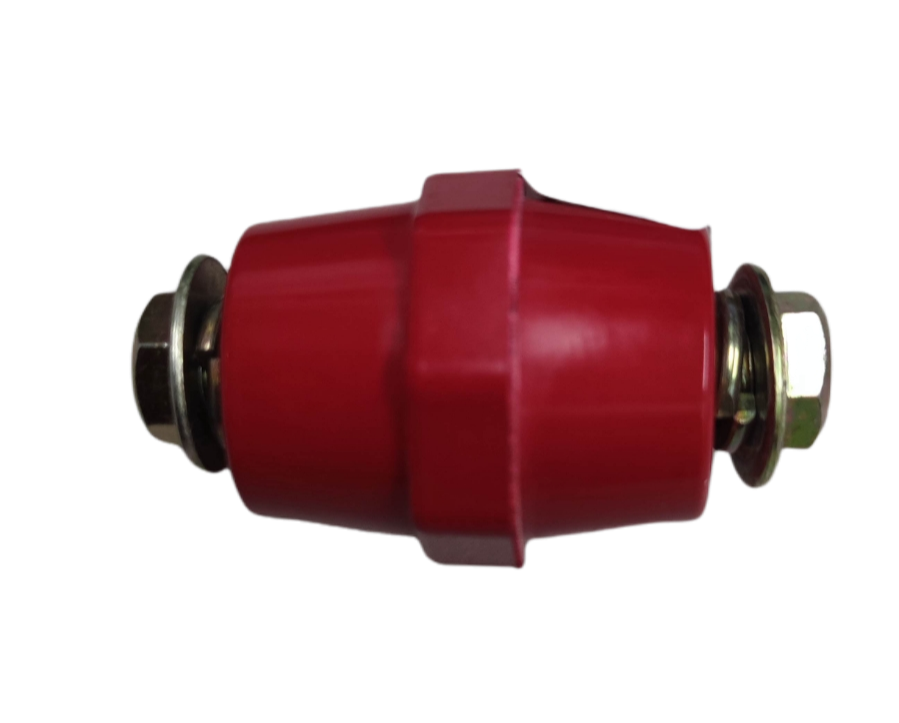 Grippes Bus Bar Insulator 12Kv SM-7105 red electrical insulator with metal bolts
