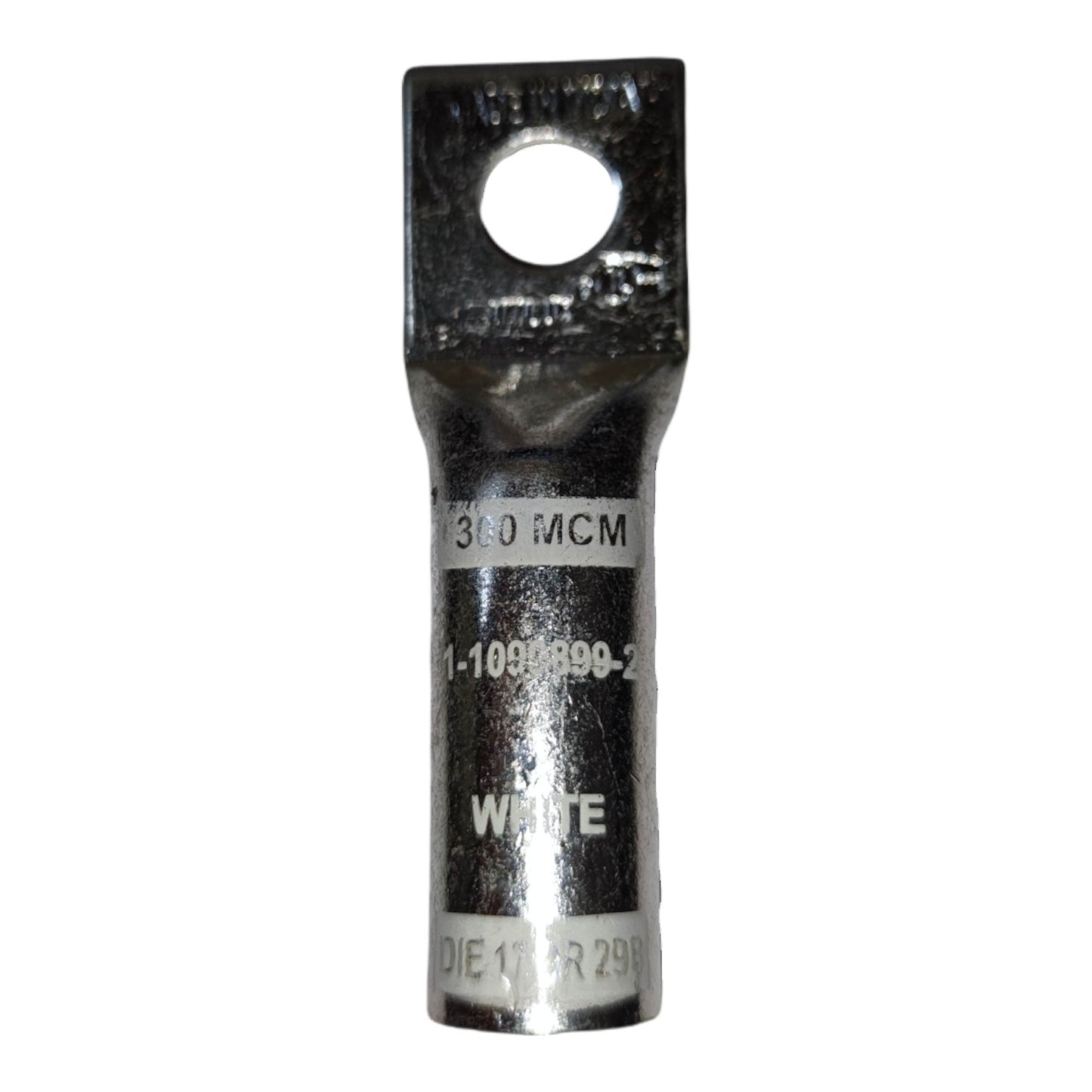 Utilux Terminal Lugs Long Barrel 1 Hole for AWG 300MCM or 150mm Wire 14mm Stud 1-1099899-2 Ring Compression or Crimp Type
