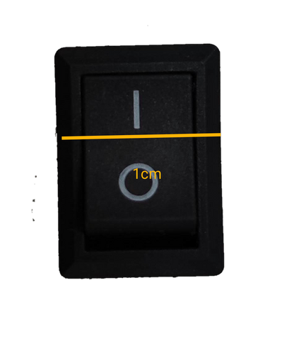 Rocker Switch SPST Small 5A 125VAC (3PCS)