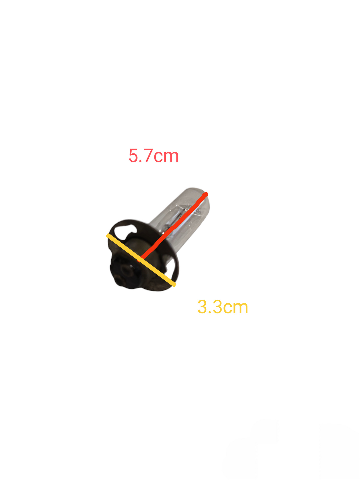 Indicator Lamp B15 Double Contact 6V 6W with Bracket