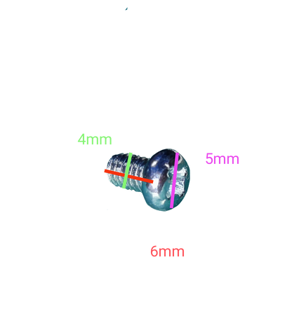 JP Bolt 5mm x 6mm x 4mm ( 100PCS)