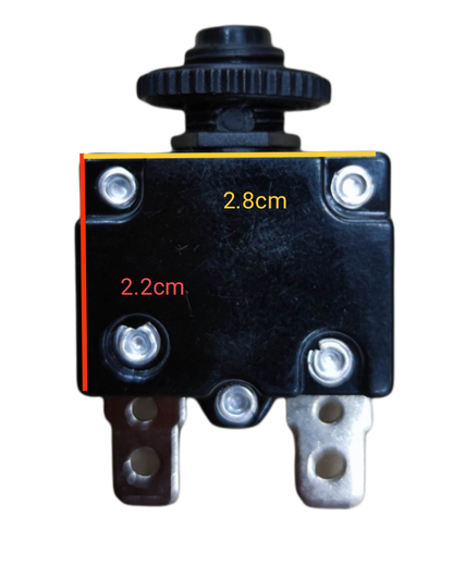 Kuoyuh Circuit Breaker 88 Series Push to Reset 15A 125V
