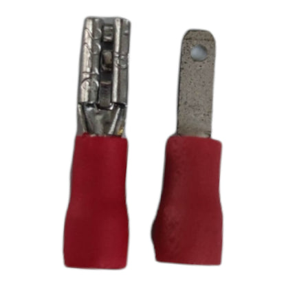 Local Terminal Lugs Connector Type for 2.0mm Wire 6mm with Insulation Head Male and Female, Spade Connector 6mm Male and Female, Terminal Spade Connector, Spade Terminal