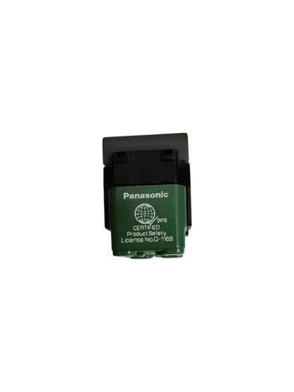 Panasonic 2 Gang 1 Way Switch 16A 250V with Plate Cover Metallic Gray WEG6802MH-1/2XWEG5001HK-5