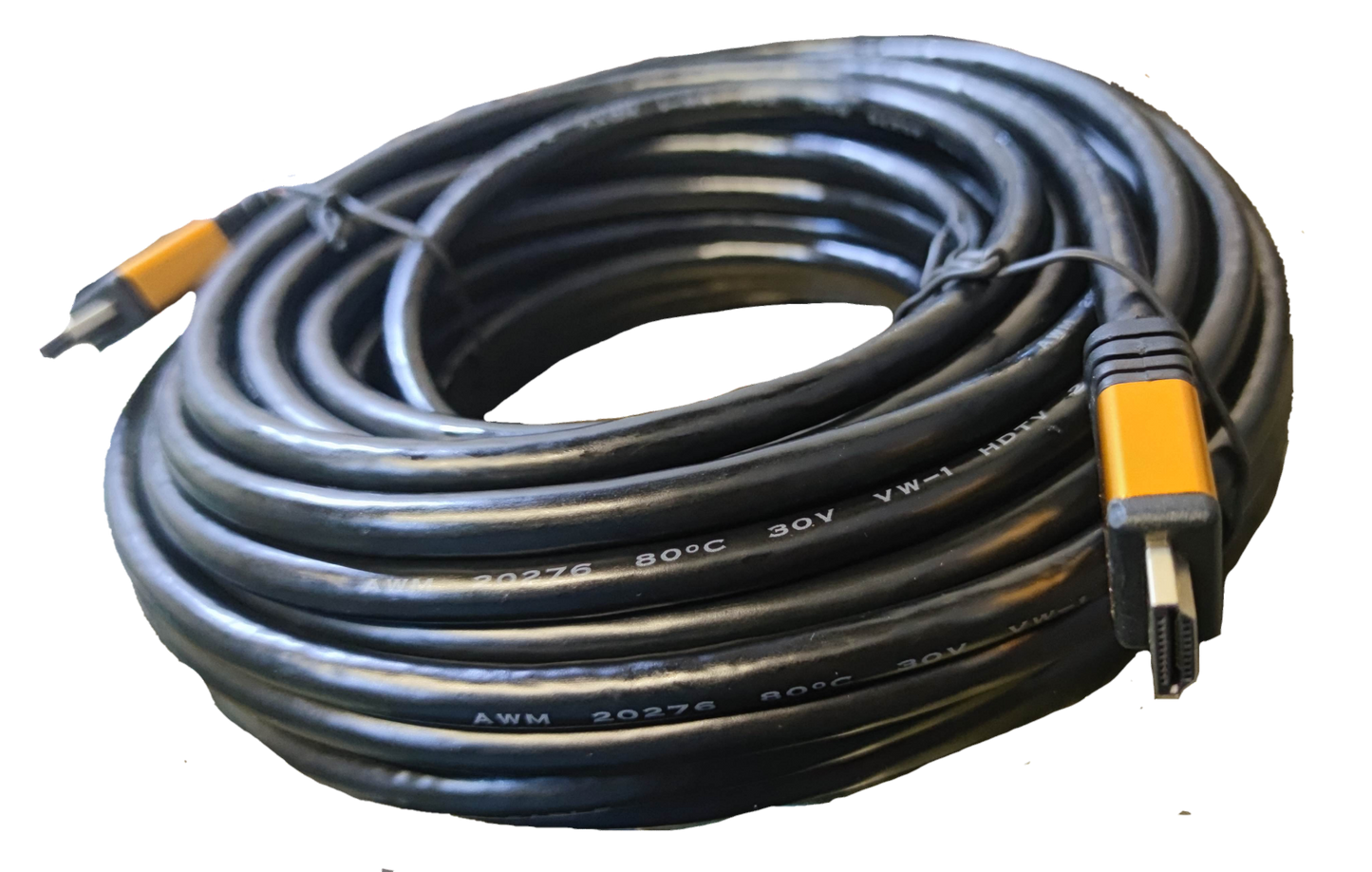 Grippes Cable High-Speed Connector in black, ideal for reliable data transmission and quick connectivity.