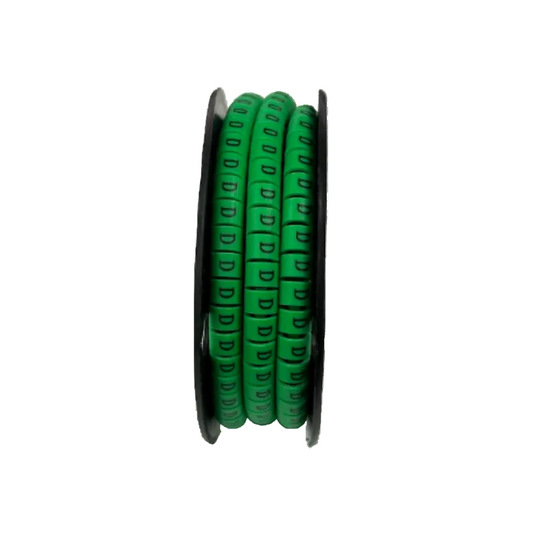 Grippes EC-3G cable markers 350pcs in green for organized cable management