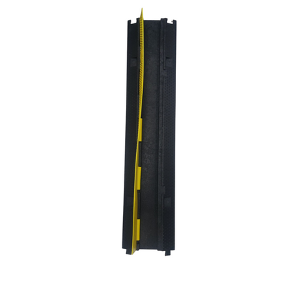 Grippes cable ramp protector 1 channel designed for safe cable management and preventing tripping hazards