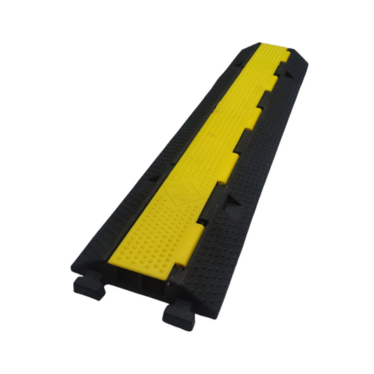 Grippes Cable Ramp Protector 2 Channel for safe cable management and pedestrian access