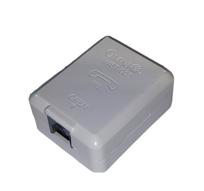 Omni Telephone Modular Box WST-005  Telephone Outlet Single Outlet