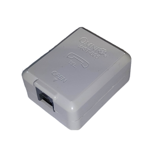 Omni Telephone Modular Box WST-005  Telephone Outlet Single Outlet