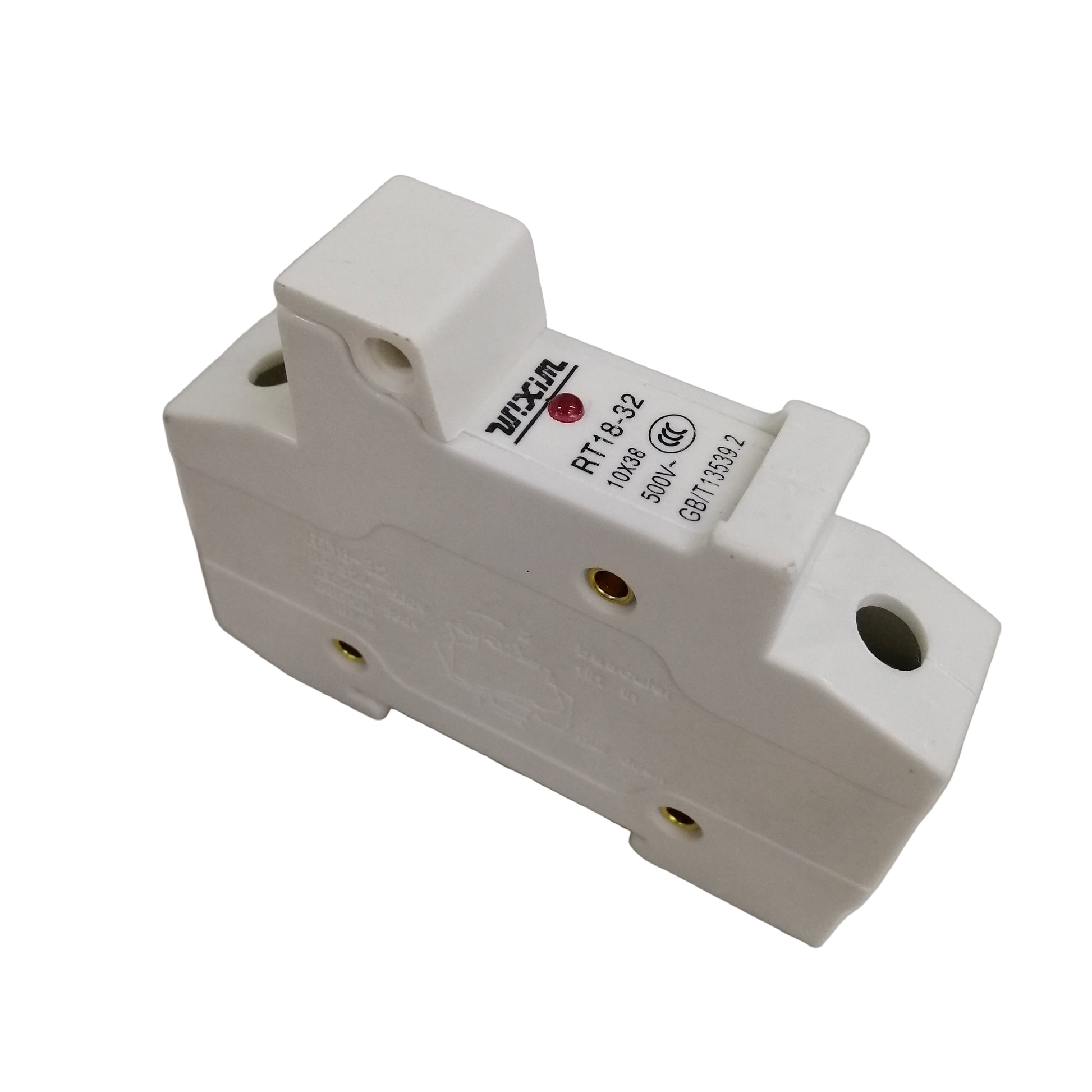 10x38mm ceramic fuse holder with secure mounting for reliable electrical connections