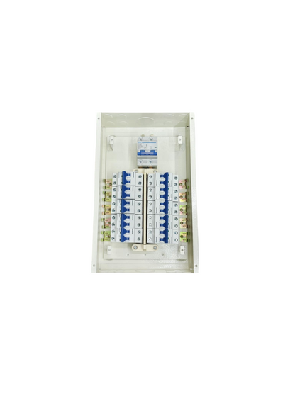 Panel Board 125A 2pole Main Chint Miniature Circuit Breaker with 10 Branches 2 Pole Panasonic