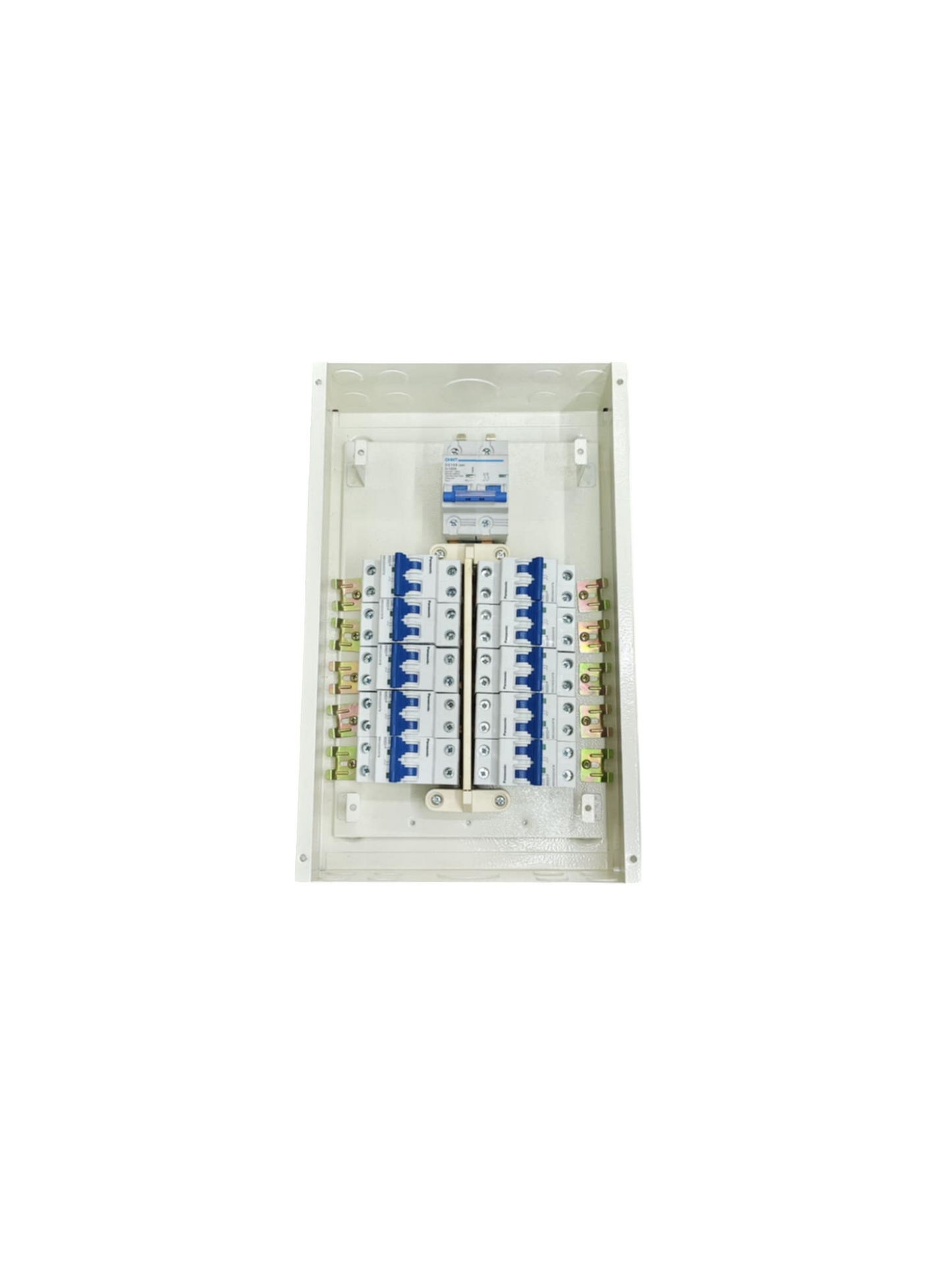 Panel Board 125A 2pole Main Chint Miniature Circuit Breaker with 10 Branches 2 Pole Panasonic