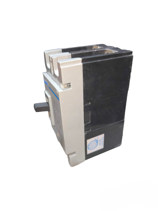 Chint 125A Industrial Circuit Breaker 2 Pole with black and gray casing for electrical protection