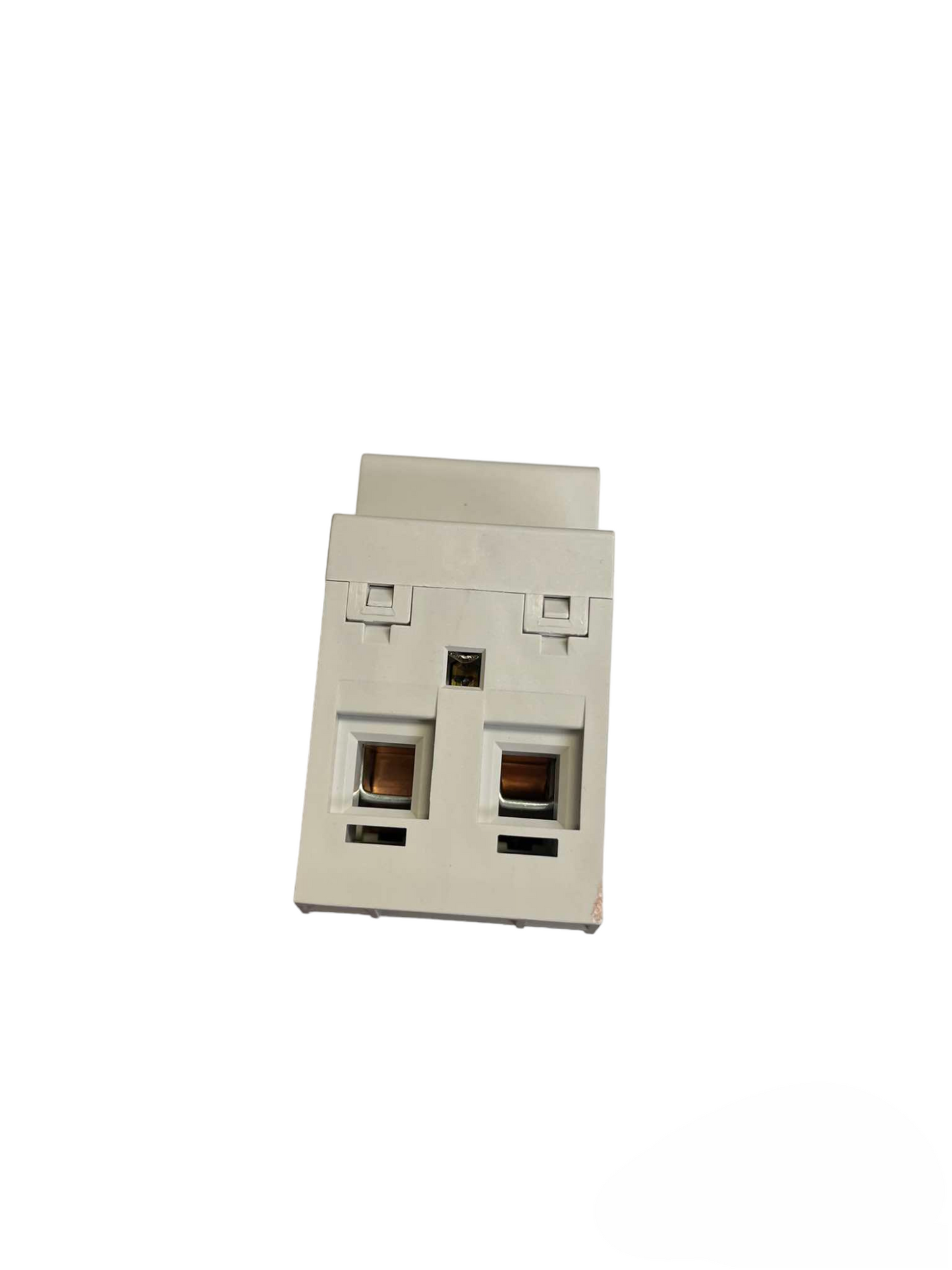 Chint 2 pole 40A din rail contactor in white for electrical power control