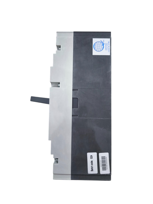 Chint 315A industrial circuit breaker 400AF 50KAIC 220V with black and gray casing
