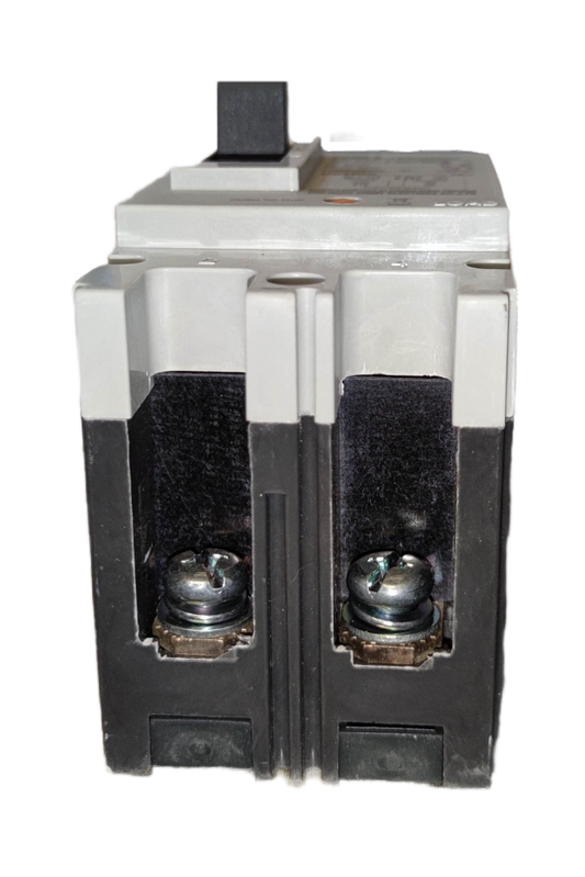 Chint 50A industrial circuit breaker with dual connection terminals and durable design for electrical safety