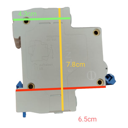 CHINT 40A Miniature Circuit Breaker 1 Pole 4.5 KAIC MCB EB1PC404.5KA